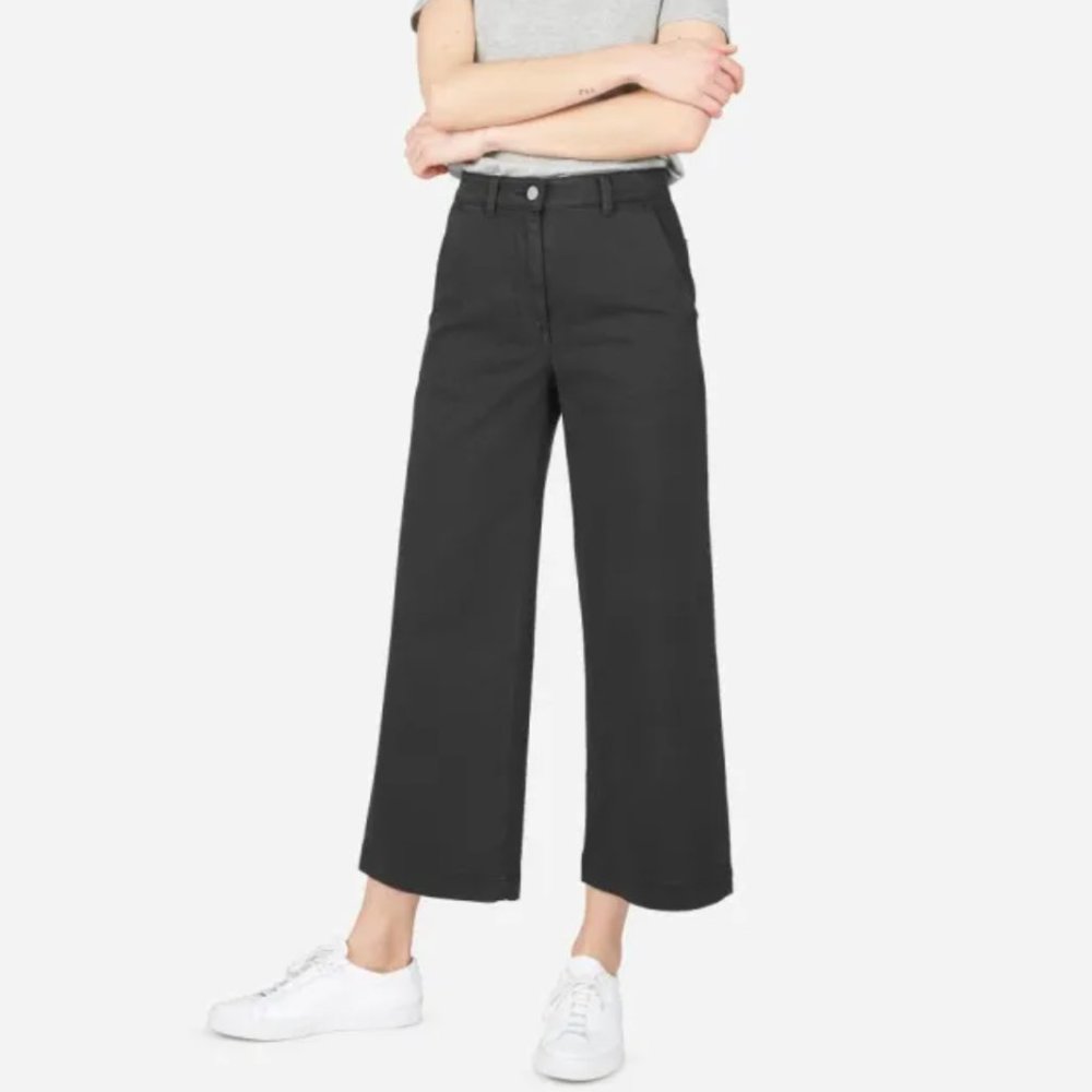 Everlane Wide-Leg Crop Pant